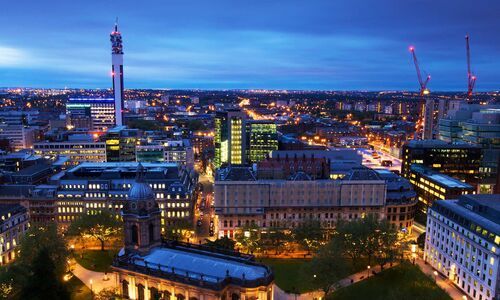 London - Birmingham flight ticket