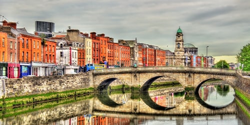 London - Dublin flight ticket